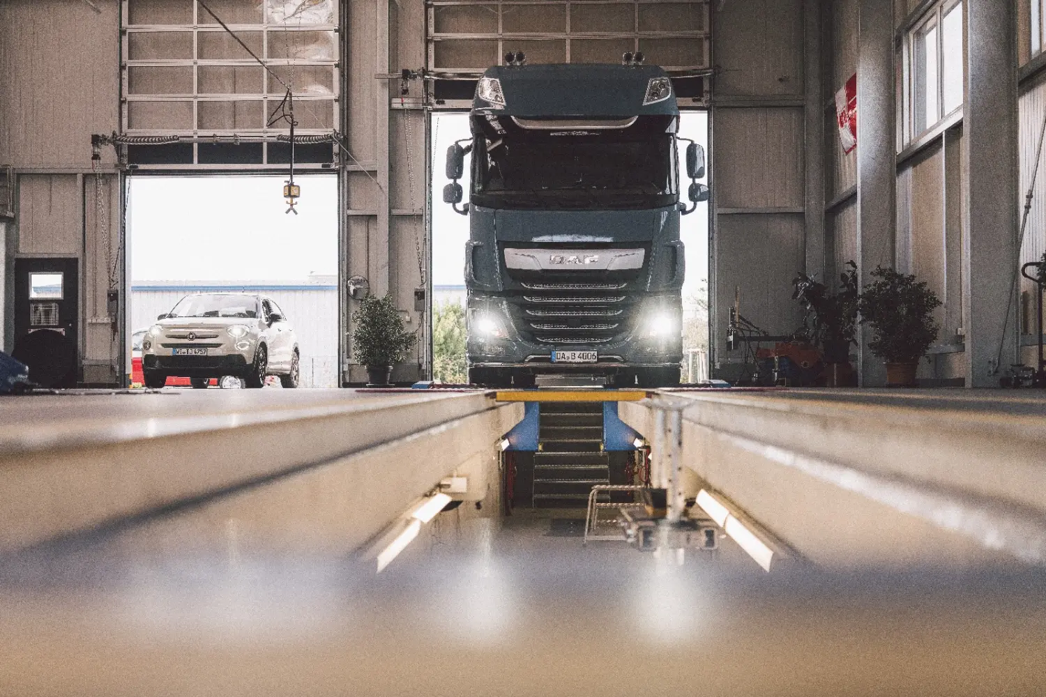 IngBüro-eko - LKW in Arbeitspause